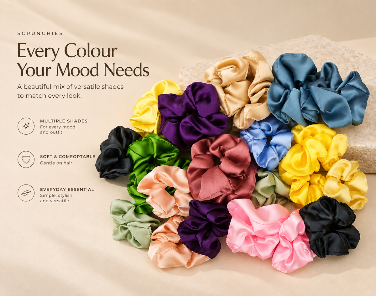 Satin Luxe Scrunchies