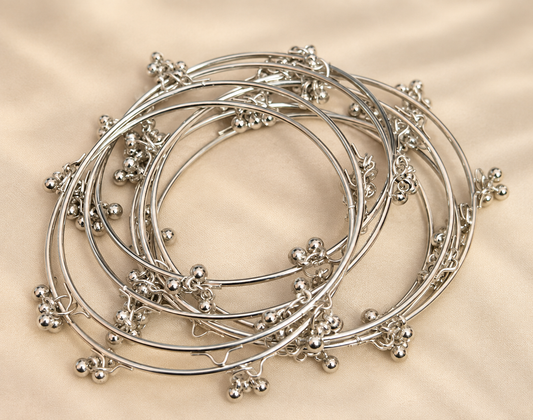 Kashmiri Ghungroo Bangle Set (6pc)