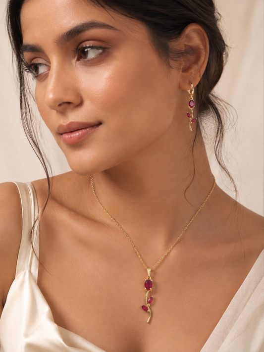 Gulnaar Vine Jewellery Set
