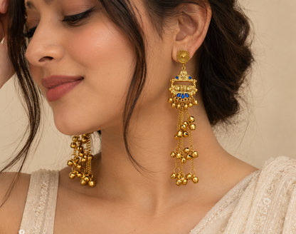 Kashmiri Rivayat Jhumkas