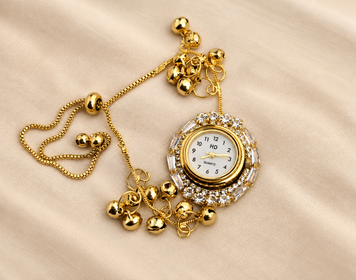 Sunehri Ghungroo Luxe Watch