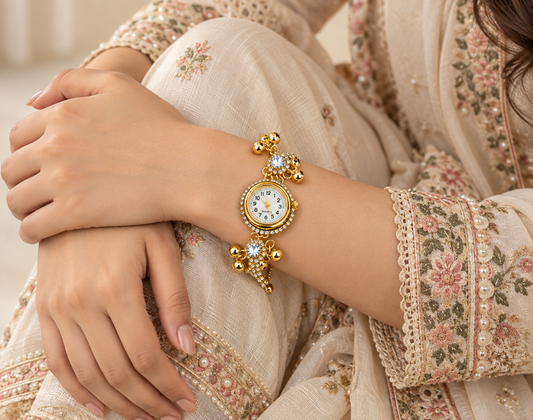 Swarna Ghungroo Charm Watch