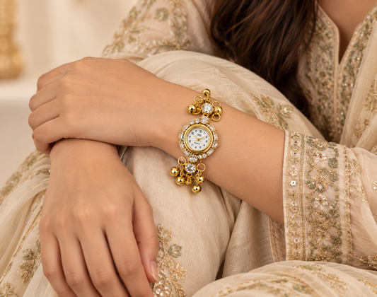 Sunehri Ghungroo Luxe Watch
