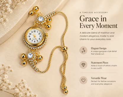 Swarna Ghungroo Charm Watch