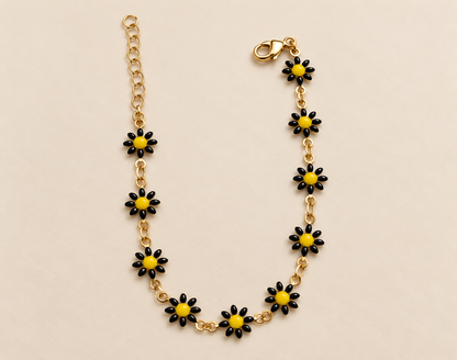 Black Aurelia Chain Bracelet