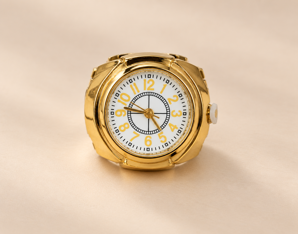 Money O'clock Ring