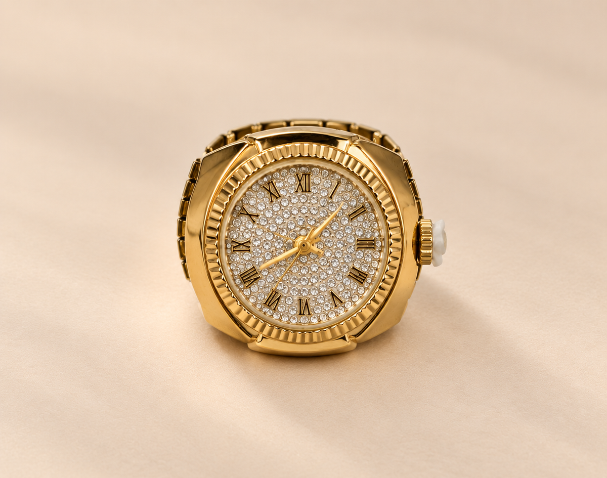 Regal Roman Watch Ring